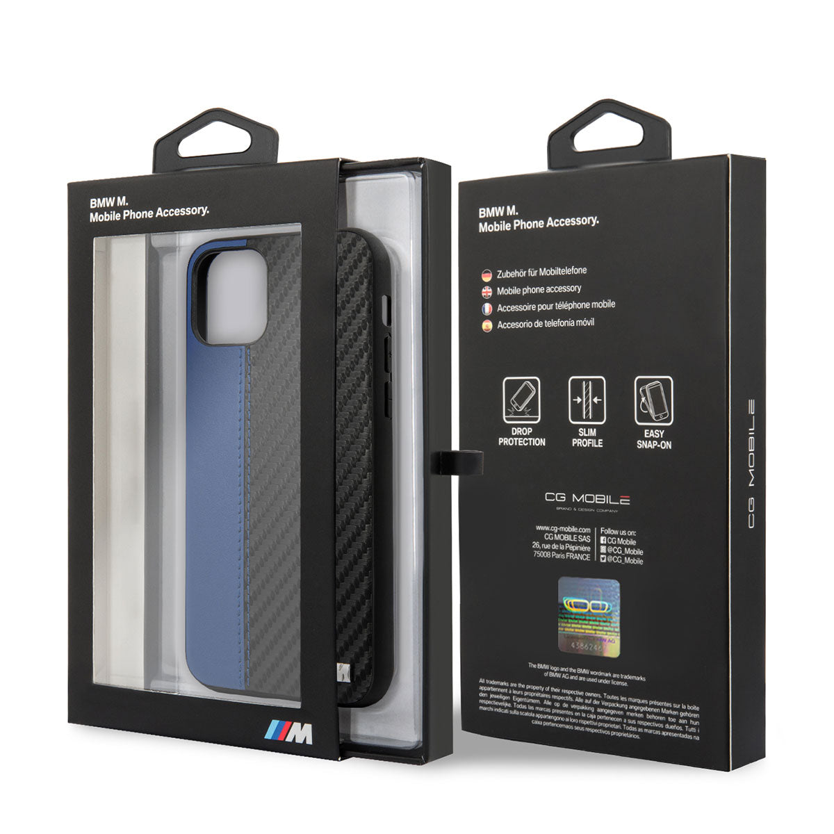 BMW iPhone 11 Orjinal Lisanslı PU Deri Karbon Çizgili Dizayn Telefon Kılıfı - 5 BMW iPhone 11 Orjinal Lisanslı PU Deri Karbon Çizgili Dizayn Telefon Kılıfı - 5